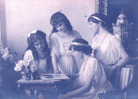 Romanov sisters - Marie, Anastasia, Tatiana, Olga