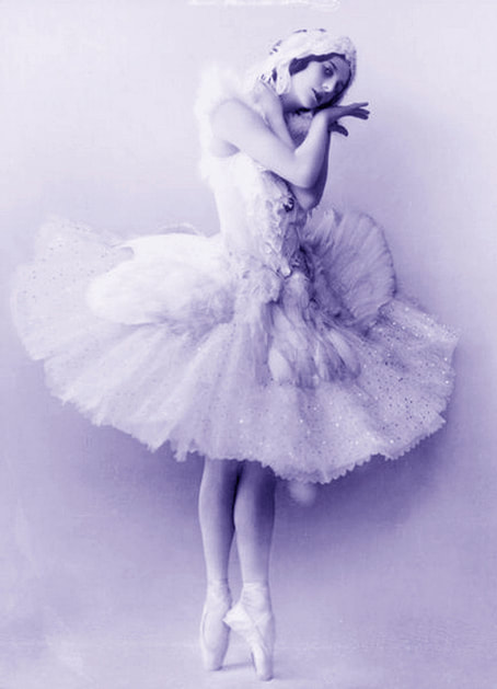 Anna Pavlova of the Imperial Russian Ballet